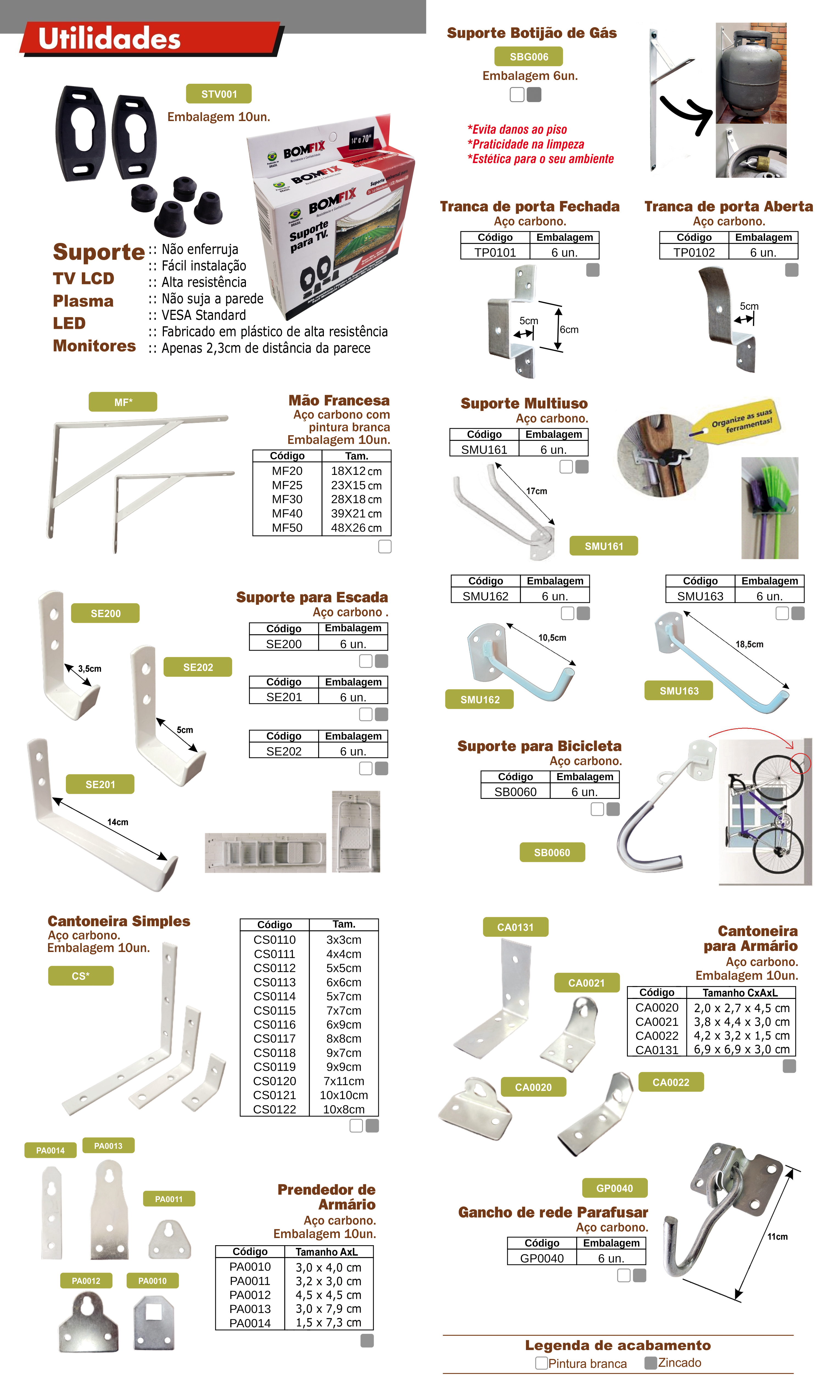 Cat�logo Utilidades